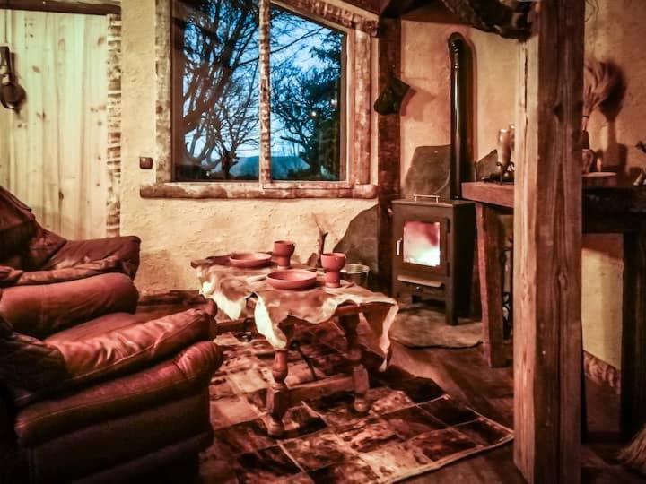 El descanso de Odín ¡Una auténtica posada vikinga! Mataelpino Exterior foto
